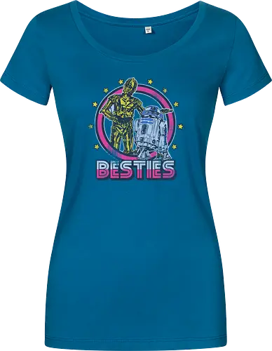 Retro Roboter Besties – Bestes Duo der Galaxis