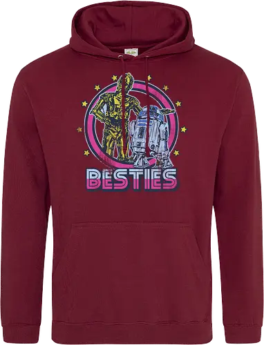 Retro Roboter Besties – Bestes Duo der Galaxis