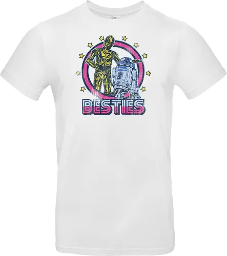 Retro Roboter Besties – Bestes Duo der Galaxis