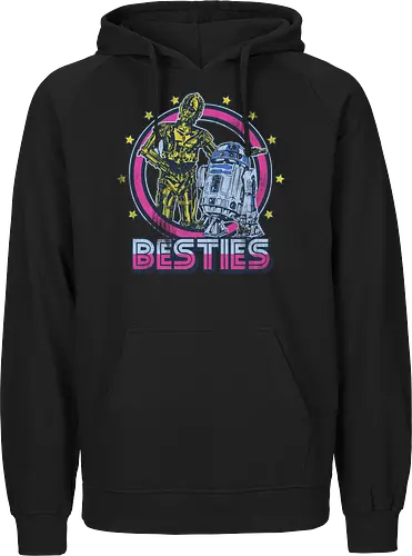 Retro Roboter Besties – Bestes Duo der Galaxis