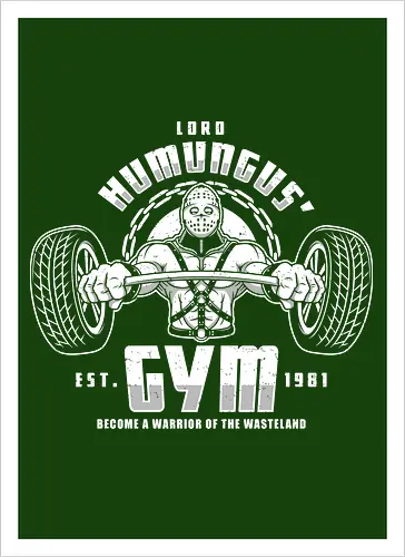 Maskierter Krieger Gym Est. 1981 – Wasteland Krieger