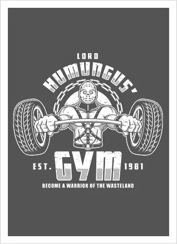 Maskierter Krieger Gym Est. 1981 – Wasteland Krieger