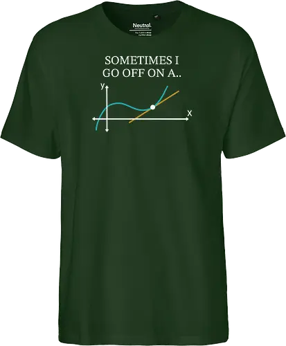 Math Teacher Gifts - Sometimes I go Off on a Tangent