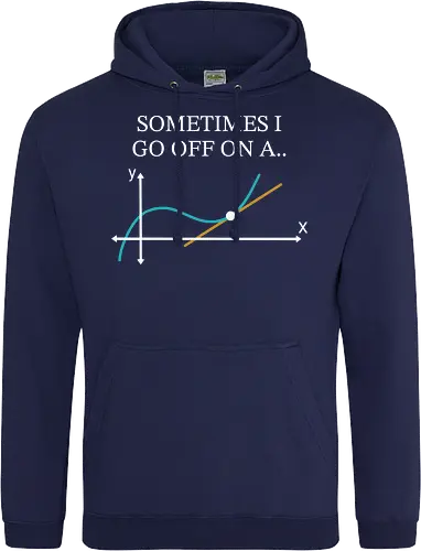 Math Teacher Gifts - Sometimes I go Off on a Tangent