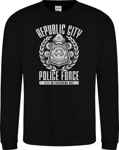 Elite Polizei Abzeichen Vintage Metall Emblem Geek