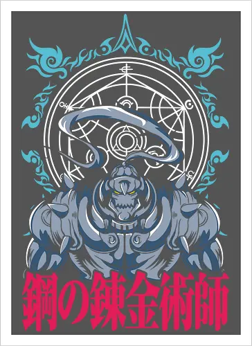 Stahl Alchemist Rüstung - Transmutationskreis