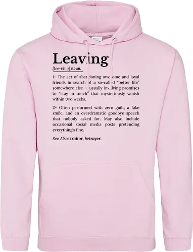 Leaving Definition Lustiger Büro Humor Feierabend