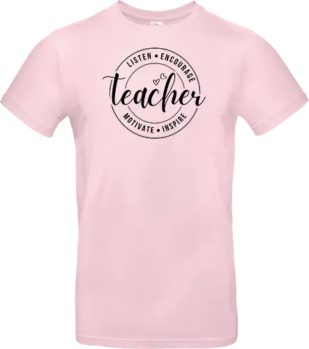 Teacher Listen Encourage Inspire Lustiges Lehrer