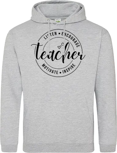 Teacher Listen Encourage Inspire Lustiges Lehrer