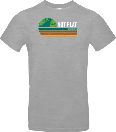 Not flat we checked vintage