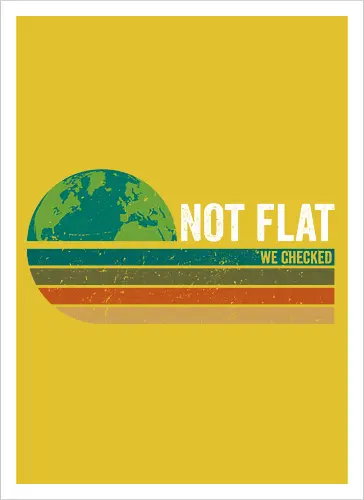 Not flat we checked vintage