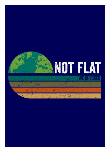Not flat we checked vintage