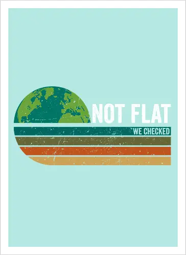 Not flat we checked vintage