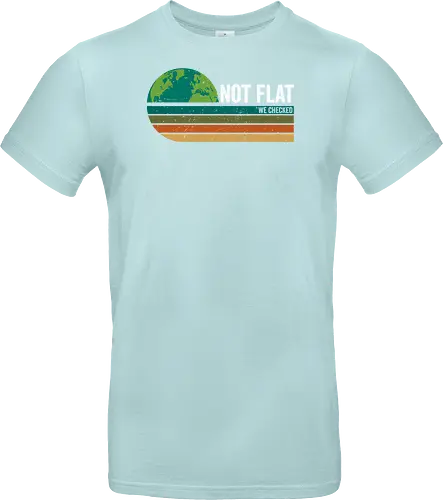 Not flat we checked vintage
