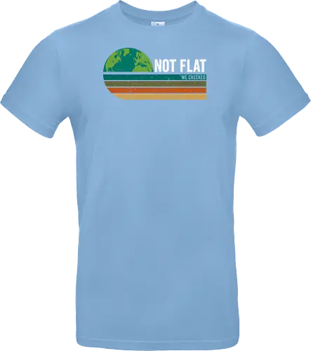Not flat we checked vintage