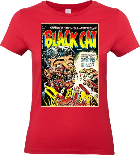 Schmelzendes Gesicht Horror Vintage 1950er Comic Golden Age Retro - Horror-T-Shirt mit schmelzendem Gesicht, Vintage-Horrorcomic-T-Shirt, Horror-Kleidung im Stil der 1950er Jahre, Pre-Code-Horror-T-Shirt, Golden-Age-Horror-T-Shirt, Kleidung mit Kunstmotiv eines schmelzenden Gesichts, Vintage-Gore-T-Shirt, Retro-Horrorcomic-T-Shirt, T-Shirt mit verstörendem Vintage-Kunstmotiv, Harvey-Horror-Kleidung, T-Shirt mit klassischem Horror-Covermotiv, T-Shirt mit Pulp-Horror-Kunstmotiv, Kleidung mit gruseligem Vintage-Gesichtsmotiv, Old-School-Horror-T-Shirt, T-Shirt mit Comic-Kunst der Golden Age - Standard T-Shirt (Frauen)