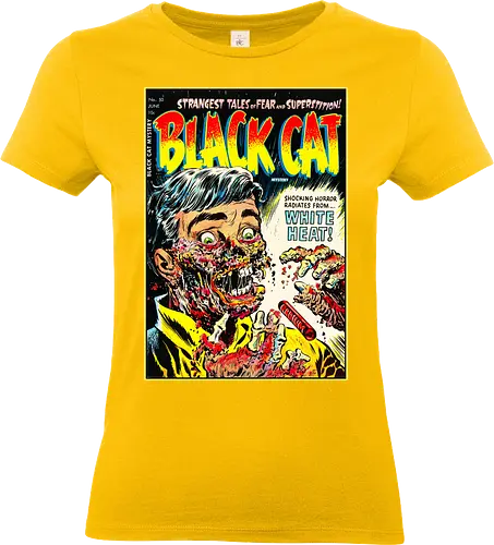 Schmelzendes Gesicht Horror Vintage 1950er Comic Golden Age Retro - Horror-T-Shirt mit schmelzendem Gesicht, Vintage-Horrorcomic-T-Shirt, Horror-Kleidung im Stil der 1950er Jahre, Pre-Code-Horror-T-Shirt, Golden-Age-Horror-T-Shirt, Kleidung mit Kunstmotiv eines schmelzenden Gesichts, Vintage-Gore-T-Shirt, Retro-Horrorcomic-T-Shirt, T-Shirt mit verstörendem Vintage-Kunstmotiv, Harvey-Horror-Kleidung, T-Shirt mit klassischem Horror-Covermotiv, T-Shirt mit Pulp-Horror-Kunstmotiv, Kleidung mit gruseligem Vintage-Gesichtsmotiv, Old-School-Horror-T-Shirt, T-Shirt mit Comic-Kunst der Golden Age - Standard T-Shirt (Frauen)
