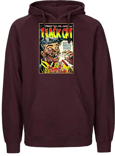 Schmelzendes Gesicht Horror Vintage 1950er Comic Golden Age Retro - Horror-T-Shirt mit schmelzendem Gesicht, Vintage-Horrorcomic-T-Shirt, Horror-Kleidung im Stil der 1950er Jahre, Pre-Code-Horror-T-Shirt, Golden-Age-Horror-T-Shirt, Kleidung mit Kunstmotiv eines schmelzenden Gesichts, Vintage-Gore-T-Shirt, Retro-Horrorcomic-T-Shirt, T-Shirt mit verstörendem Vintage-Kunstmotiv, Harvey-Horror-Kleidung, T-Shirt mit klassischem Horror-Covermotiv, T-Shirt mit Pulp-Horror-Kunstmotiv, Kleidung mit gruseligem Vintage-Gesichtsmotiv, Old-School-Horror-T-Shirt, T-Shirt mit Comic-Kunst der Golden Age - Fairtrade Hoodie