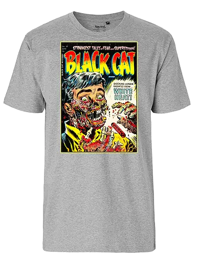 Schmelzendes Gesicht Horror Vintage 1950er Comic Golden Age Retro - Horror-T-Shirt mit schmelzendem Gesicht, Vintage-Horrorcomic-T-Shirt, Horror-Kleidung im Stil der 1950er Jahre, Pre-Code-Horror-T-Shirt, Golden-Age-Horror-T-Shirt, Kleidung mit Kunstmotiv eines schmelzenden Gesichts, Vintage-Gore-T-Shirt, Retro-Horrorcomic-T-Shirt, T-Shirt mit verstörendem Vintage-Kunstmotiv, Harvey-Horror-Kleidung, T-Shirt mit klassischem Horror-Covermotiv, T-Shirt mit Pulp-Horror-Kunstmotiv, Kleidung mit gruseligem Vintage-Gesichtsmotiv, Old-School-Horror-T-Shirt, T-Shirt mit Comic-Kunst der Golden Age - Fairtrade T-Shirt