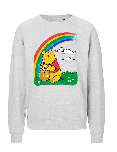 At the End of the Rainbow - Rainbow, Honey - Fairtrade Sweatshirt