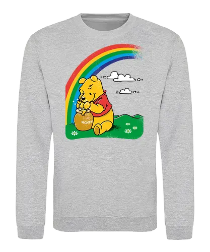 At the End of the Rainbow - Rainbow, Honey - Sweatshirt