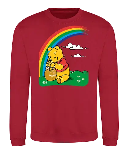 At the End of the Rainbow - Rainbow, Honey - Sweatshirt