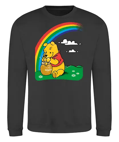 At the End of the Rainbow - Rainbow, Honey - Sweatshirt