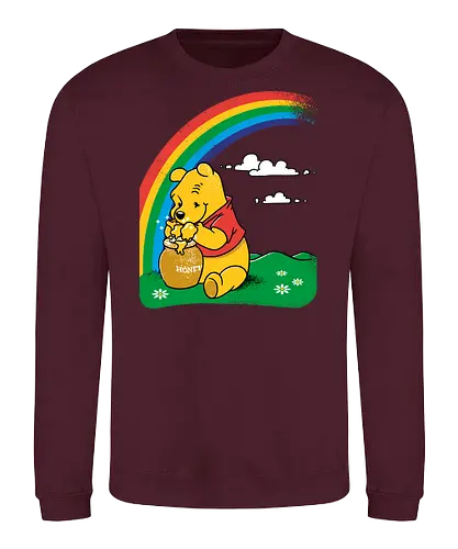 At the End of the Rainbow - Rainbow, Honey - Sweatshirt