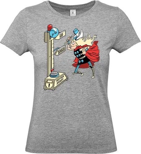 God or Demigod - Thor, Comic, Movie, Scandinavian mythology, Comic - Standard T-Shirt (Frauen)