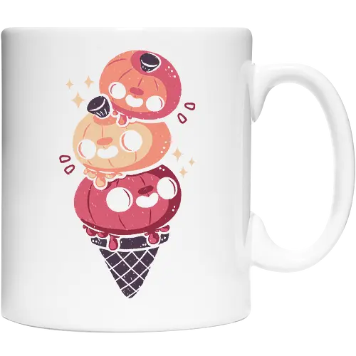 Halloween Pumpkins Ice Cream