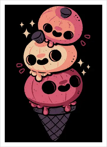 Halloween Pumpkins Ice Cream
