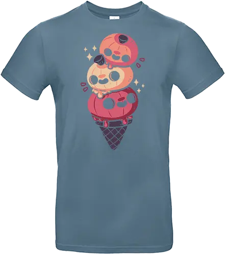 Halloween Pumpkins Ice Cream - Standard T-Shirt