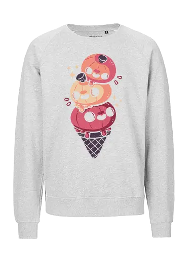 Halloween Pumpkins Ice Cream - Fairtrade Sweatshirt