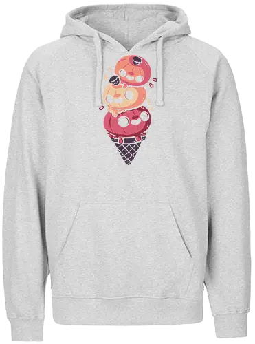 Halloween Pumpkins Ice Cream - Fairtrade Hoodie