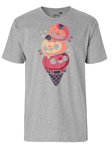 Halloween Pumpkins Ice Cream - Fairtrade T-Shirt