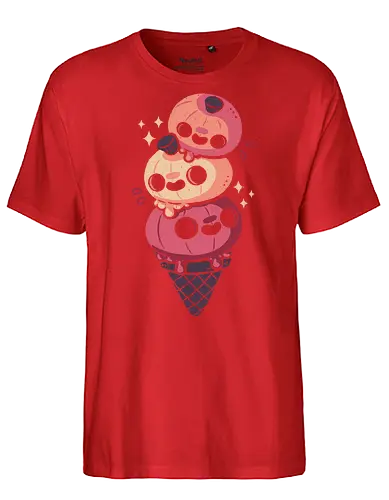 Halloween Pumpkins Ice Cream - Fairtrade T-Shirt
