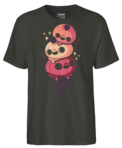Halloween Pumpkins Ice Cream - Fairtrade T-Shirt