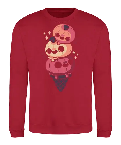 Halloween Pumpkins Ice Cream - Sweatshirt