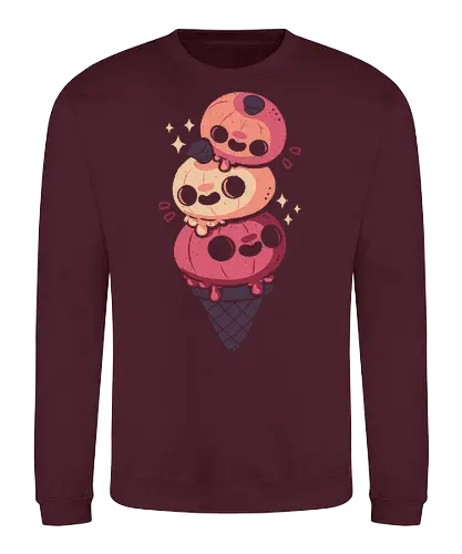 Halloween Pumpkins Ice Cream - Sweatshirt