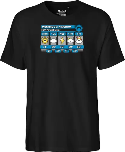 Lustiger Videospiel Wettervorhersage Retro Gaming Humor Geek