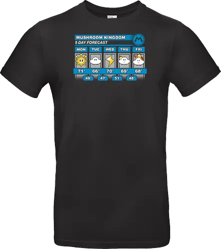 Lustiger Videospiel Wettervorhersage Retro Gaming Humor Geek