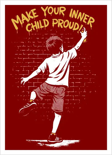 Kid Motivational Graffiti