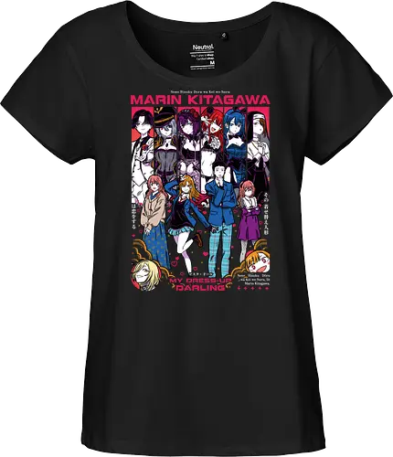 Dream Style - my dress up darling, marin kitagawa, sono bisque doll, anime waifu, cosplay anime, romance anime, manga girl, anime aesthetic - Fairtrade Girl Shirt