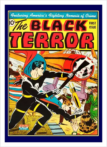 Black Terror #1 – Amerikas kämpfender Erzfeind des Verbrechens ist da