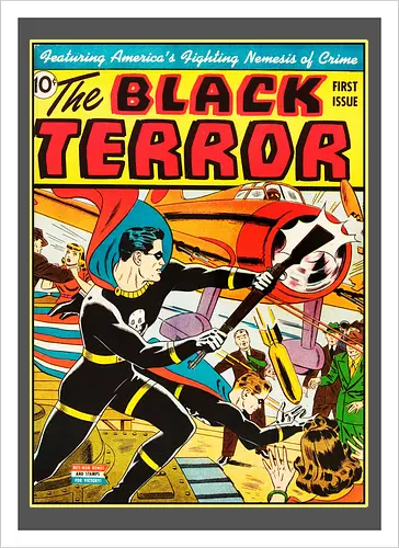 Black Terror #1 – Amerikas kämpfender Erzfeind des Verbrechens ist da