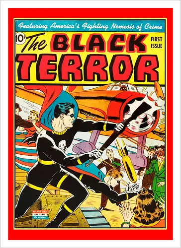 Black Terror #1 – Amerikas kämpfender Erzfeind des Verbrechens ist da
