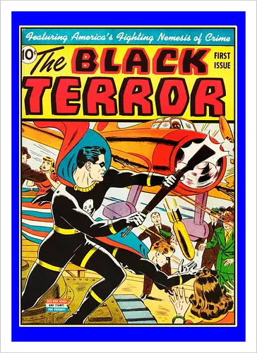 Black Terror #1 – Amerikas kämpfender Erzfeind des Verbrechens ist da