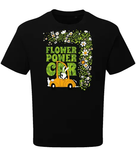Flower power car