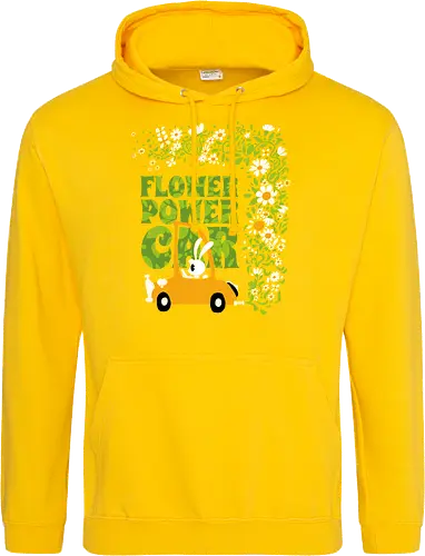 Flower power car