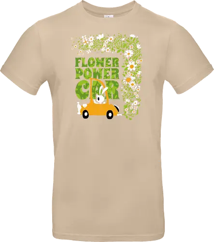 Flower power car